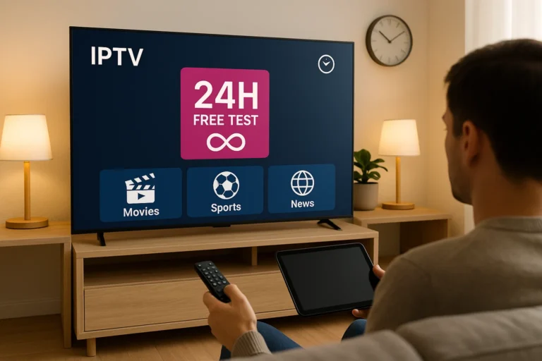 IPTV 24H – Kostenloser IPTV Test Rund um die Uhr