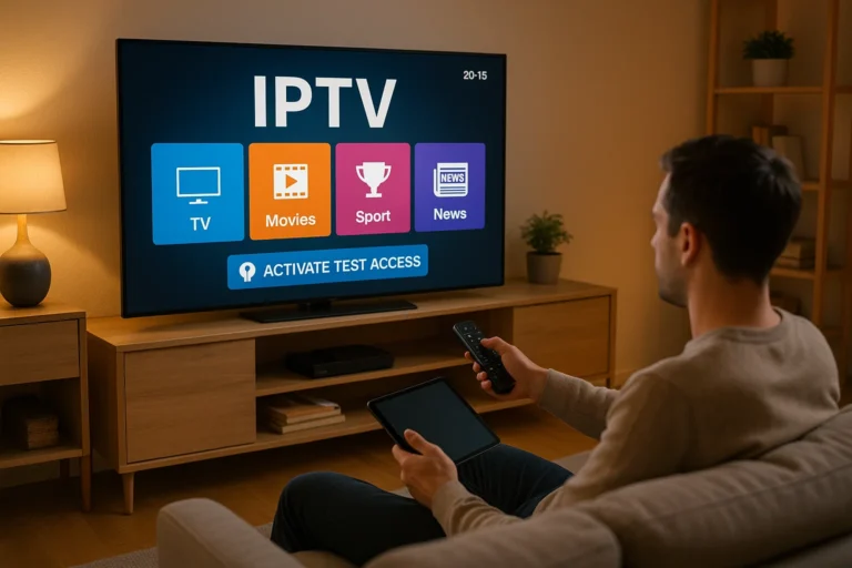 IPTV Testzugang – Probieren Sie bestes IPTV jetzt aus