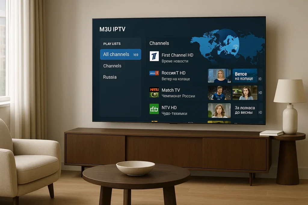iptv russische sender m3u