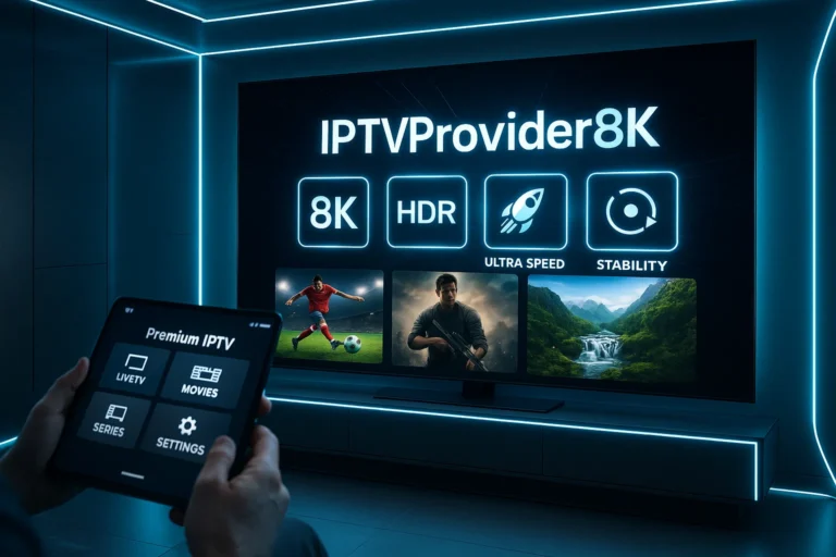 iptvprovider8k – Für brillante Bilder und starkes Streaming
