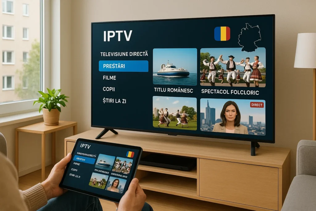 IPTV, rumänische Sender, IPTV Deutschland, Smart IPTV