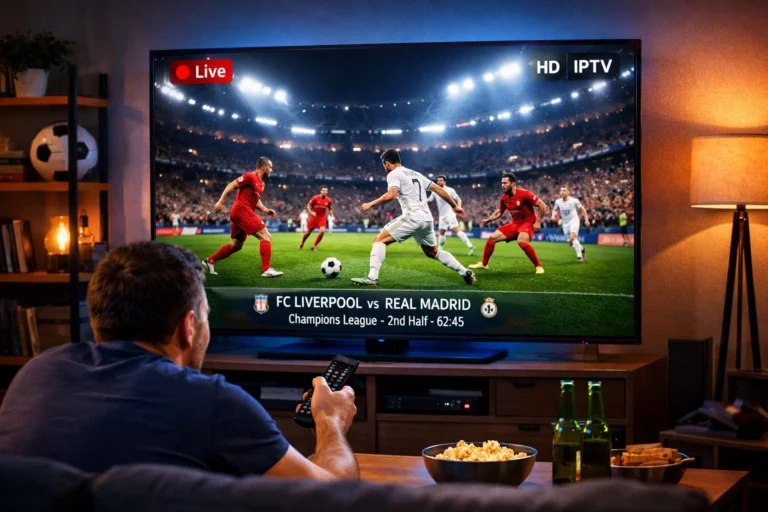 Champions League live mit IPTV – jedes Spiel in HD