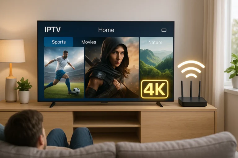 IPTV 4K Premium: Ultra-HD Streaming ohne Buffering