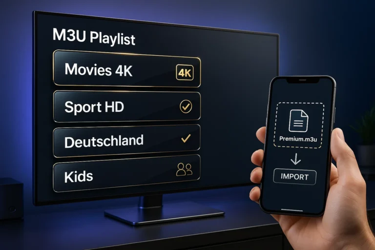 IPTV M3U Premium – Hochwertige Listen für besseres Streaming