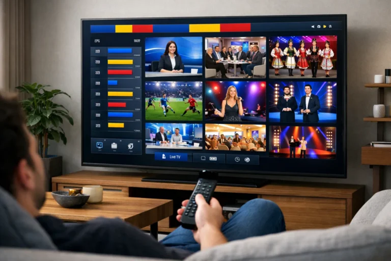 IPTV alle Kanäle für internationales TV und Sport