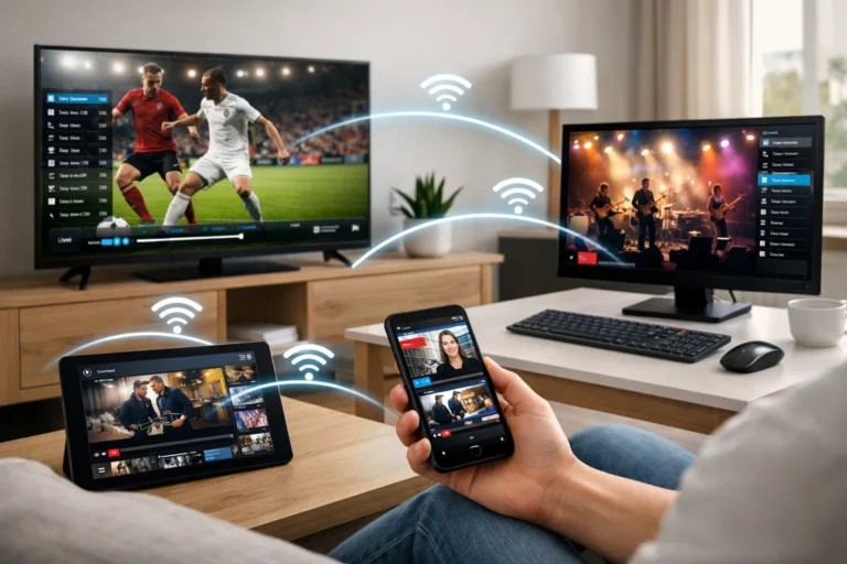 Modernes IPTV – Fernsehen flexibel auf TV, Handy und PC