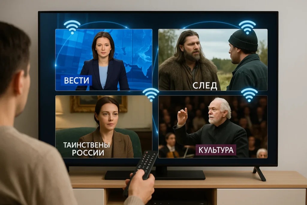 Russische Sender per IPTV